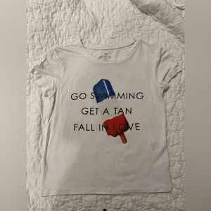 American eagle short sleeve T-shirt, size small.